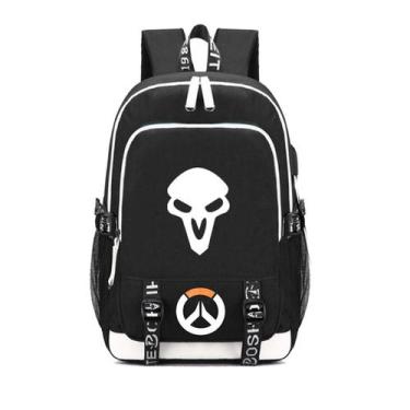 Imagem de Mochila Overwatch OW Genji para escola infantil em Oxford - yiweisai