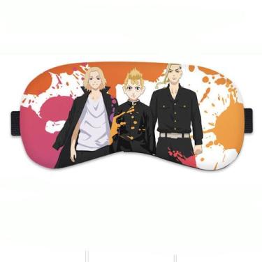 Imagem de Máscara para dormir Tokyo Anime Super Soft Eye Cover Bla - yiweisai