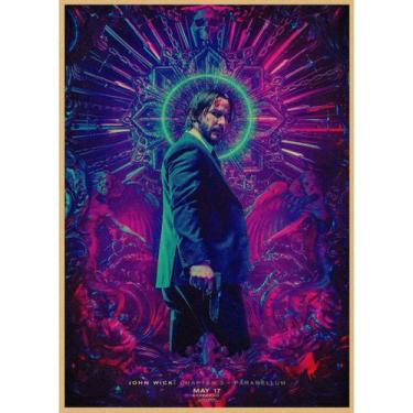 Imagem de Imagem de arte de parede de pôster Anime Art Johns Wicks 29,7x42cm - y