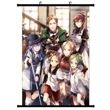 Imagem de Pintura de parede em tela Mushokus Tenseis Sylphiettes Anime - yiweisa