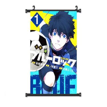 Imagem de Pintura de parede em tela Blues Locks Isagis Yoichis Anime - yiweisai