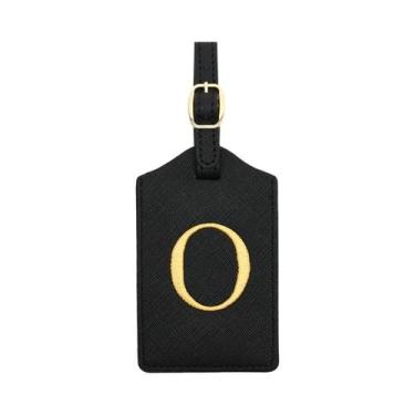 Imagem de Etiqueta De Bagagem Durável Em Couro PU Com Capa E Compartimento Para 