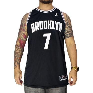 Imagem de Regata Basquete M10 Brooklyn 7 Preto Aero Dry-Masculino