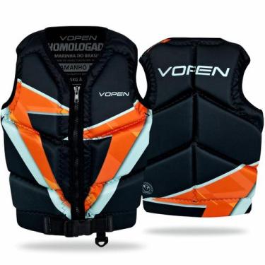 Imagem de Colete Salva Vidas Homologado Neoprene Maximus Aquatic, Carbon, M
