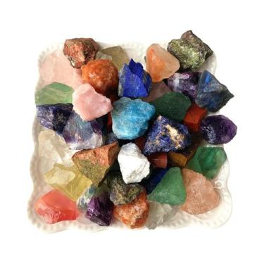 Imagem de Pedras Preciosas Naturais Mistas De Tamanho Grande, Cristais Brutos Pa