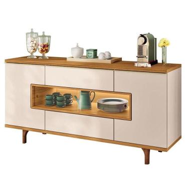 Imagem de Buffet Murano Off White Cinamomo - Hb Móveis