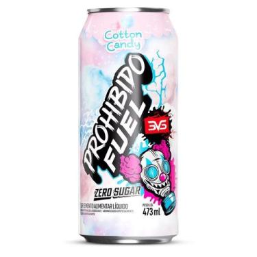 Imagem de Prohibido Fuel Pré-Treino Drink (473ml) - Sabor: Cotton Candy - 3VS