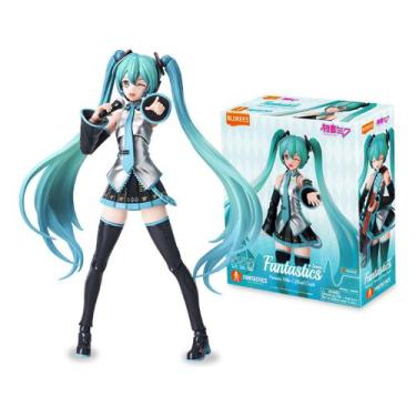 Imagem de Blokees Hatsune Miku 73502 Articulada, Verde