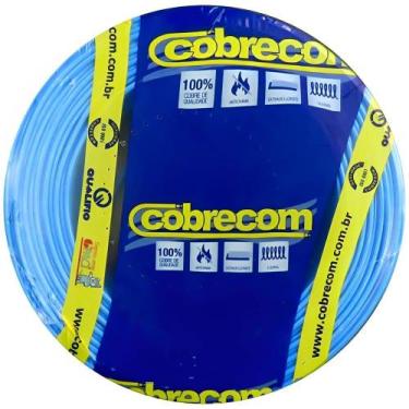 Imagem de Cabo Flexível de Cobre 10mm 750 Volts Azul 100 Metros - 394030 - COBRE