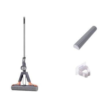 Imagem de Mop De Algodão De Borracha Absorvente De Água Portátil, Sem Necessidad