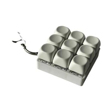 Imagem de Chaveiro Fidget Portátil Com Tecla De Teclado E Som De Clique Satisfat