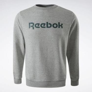 Imagem de Blusa Reebok Big Logo Linear Crew Masculino-Masculino