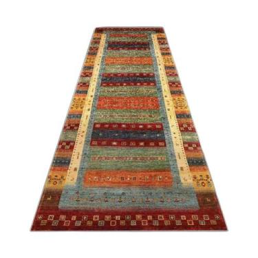 Imagem de Tapete Colorido De Coral Fleece De Fácil Manutenção Para Cozinha, Corr