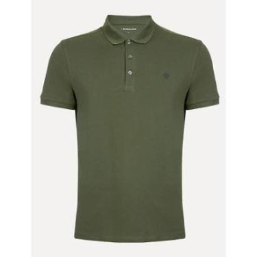 Imagem de Polo Dudalina Piquet Essentials Cotton Basica Modal Verde Escuro-Masculino