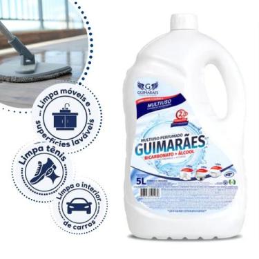 Imagem de Limpador Perfumado Com Bicarbonato De Sódio E Álcool 5l - Guimarães