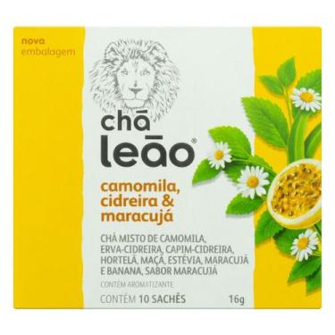Imagem de Chá Leão de Camomila, Cidreira e Maracujá Sachê 16g