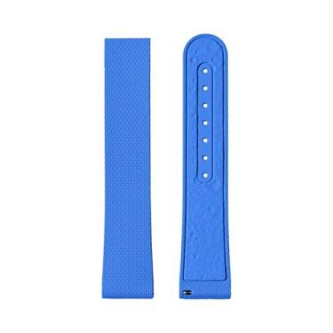 Imagem de Pulseira De Borracha Fluorada Unissex De 20mm Com Liberação Rápida Par