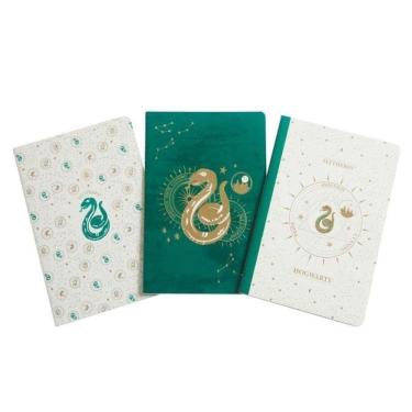 Imagem de Harry Potter: Slytherin Constellation Sewn Notebook Collection - Set Of 3