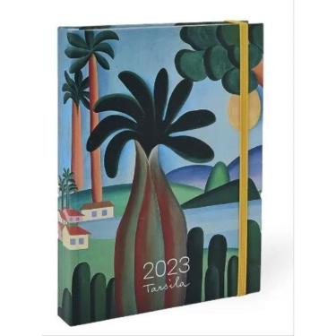 Imagem de 2023 Agenda Tarsila Do Amaral Cartão Postal Teca Semanal Mini - 9,20 X 12,80