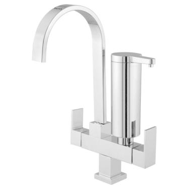 Imagem de Torneira de Cozinha de Mesa com Filtro em Abs 1/4vt 6580 C18 Piave Cromado