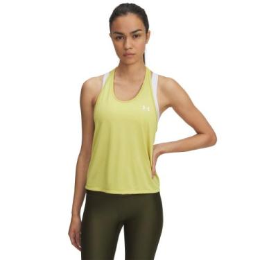 Imagem de Regata de Treino Under Armour Tech Swing, Amarelo, M