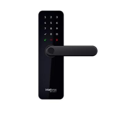 Imagem de Fechadura Inteligente Intelbras com Maçaneta MFR 3000 V Biometria