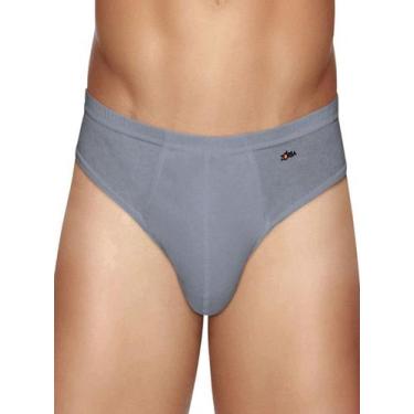 Imagem de Cueca Slip Zorba 0772 Masculina Algodão T. P/GG, M, 070, Grafite