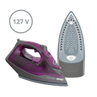 Imagem de Ferro a Vapor Arno Powergliss com Base XGlide e Vapor Continuo 1520W 1