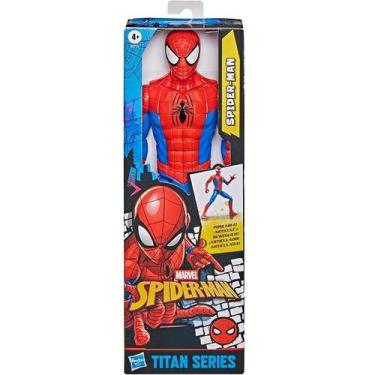 Imagem de Boneco Avengers Titan Hero Homem ARANHA Classico Hasbro G2715