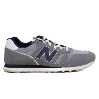 Imagem de Tênis New Balance 373v2 Masculino, Cinza, 39