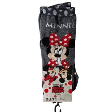 Imagem de Meia Lupo Infantil Meninas Disney Cano Médio Punho Soft Algodão, 2300,