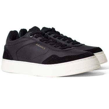 Imagem de Tênis Masculino Aramis Casual Legacy Crook Couro Nobuck Confortável, P