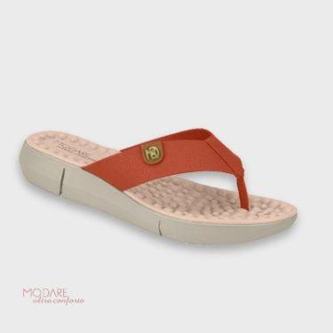 Imagem de Tamanco Feminino Ultra Conforto Modare 7142.106, 38, Telha