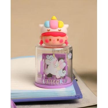 Imagem de Apontador Duplo Com Depósito Infantil Pinen XP-3056 - Daiso, rosa