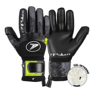 Imagem de Luva de Goleiro Futebol de Campo Profissional Poker Infinity II Ref 01