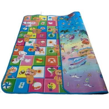 Imagem de Tapete Infantil dobrável 2,00 x 1,80 x 0,05 POLIÉSTER E ESPUMA DE POLI