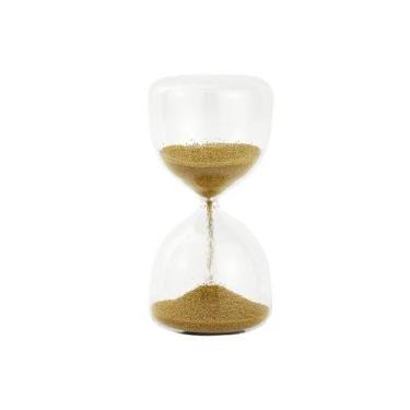Imagem de Ampulheta Cepheus Dourado 15 Minutos 18312 16x8cm Mart - Wolff