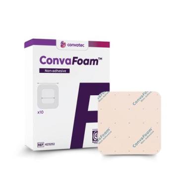 Imagem de Curativo Convafoam 10X10 CM (C/10 Unds) SEM Adesivo - Convatec