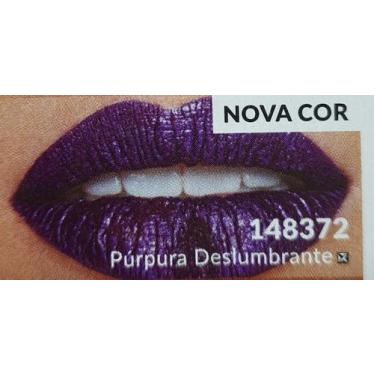 Imagem de Batom Líquido Matte Glitter Effect Power Stay - Avon - Púrpura Deslumb
