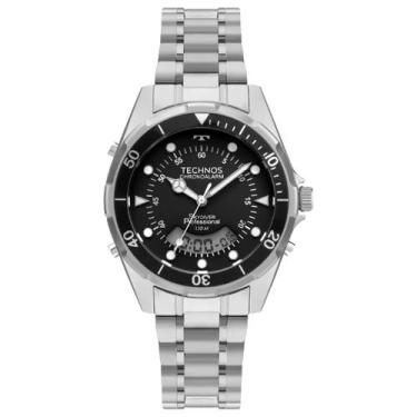 Imagem de Relógio Technos Skydiver WT2060AB/1P Masculino 40mm Aço Inox