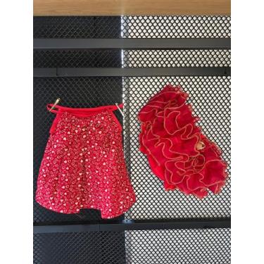 Imagem de Conjunto Luxo Bebê Calcinha bunda rica Infantil tapa fralda Algodão - 