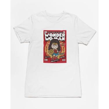 Imagem de Camiseta Poster Pop Style Inspiração MULHER MARAVILHA Estampa DTF 100%