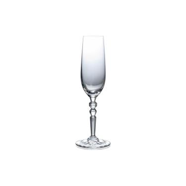 Imagem de Conjunto 6 Taças Champanhe Orbital Cristal Ecológico 250ML para Brindes Sofisticados Fracalanza
