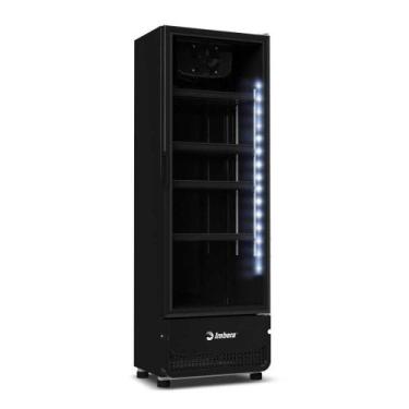 Imagem de Visa Cooler Expositor de Bebidas 393 Litros Porta de Vidro Full Black 