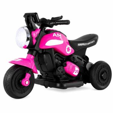 Imagem de Moto eletrica infantil 6v daily rosa - Unitoys