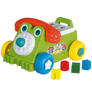 Imagem de Rivaphone Tateti 610 7 Peças Com Blocos Didáticos Verde
