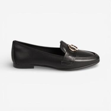 Imagem de Mocassim Dakota Preto Feminino, Preto, 35