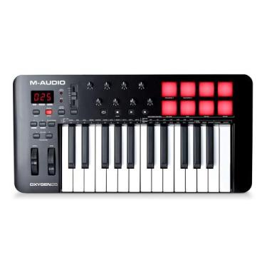 Imagem de Teclado Controlador 25 Teclas M-Audio Oxygen 25V