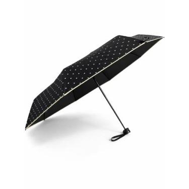 Imagem de Guarda Chuva Voyagem Mini Impermeável Premium, Preto