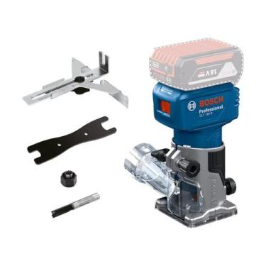 Imagem de Tupia De Palma Bosch Glf 18V-8 1 Fresa 2 Pinças Sem Bateria